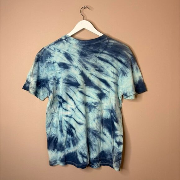 Vintage 80s The Who Tommy 1989 anniversary blue tie dye band tee L - Picture 7 of 7
